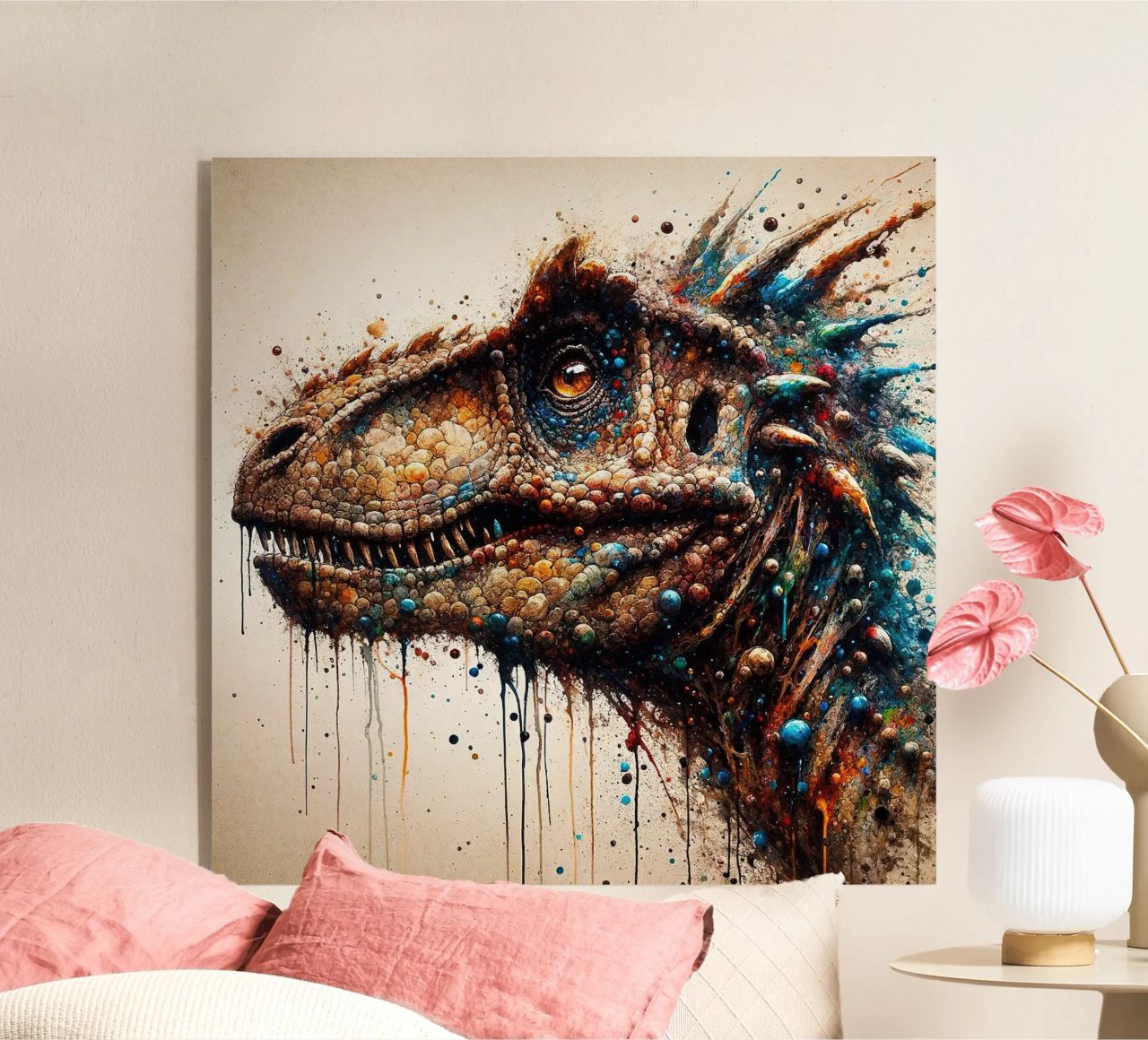 Dinosaurio poderoso metacrilato de Chromatic Fusion Studio