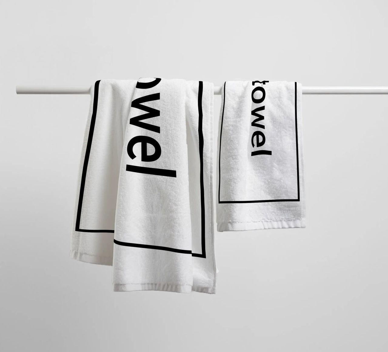towel asciugamano da bagno da the real minimalist