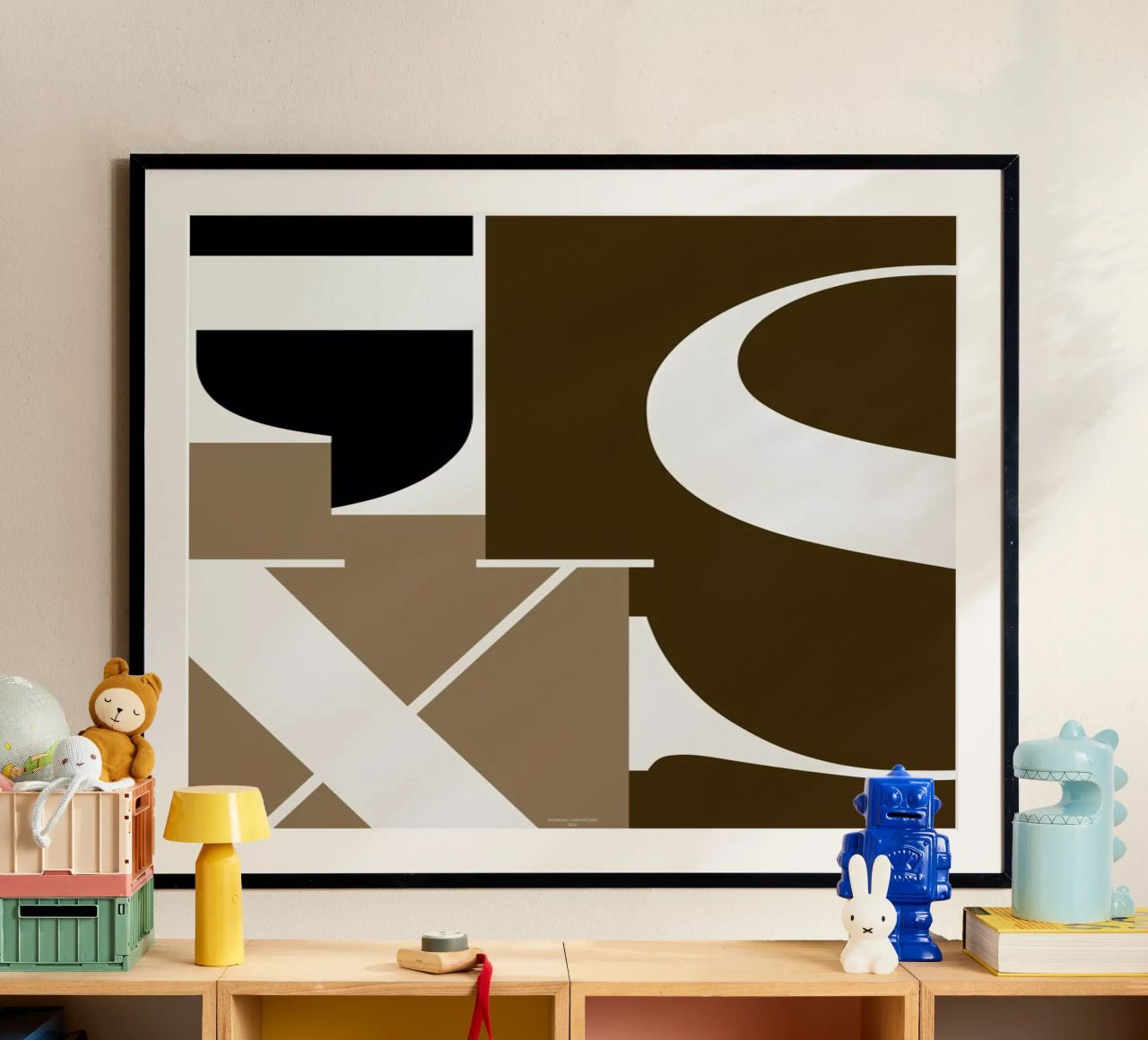 Letters in Love Poster von Nordic Creators