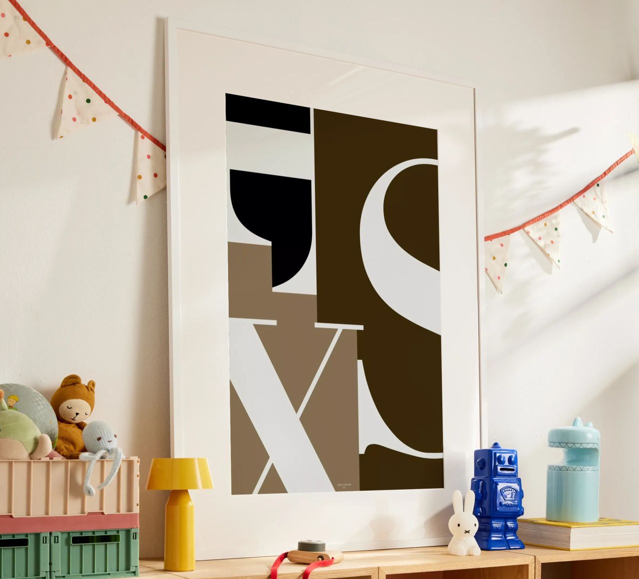 Letters in Love Poster von Nordic Creators
