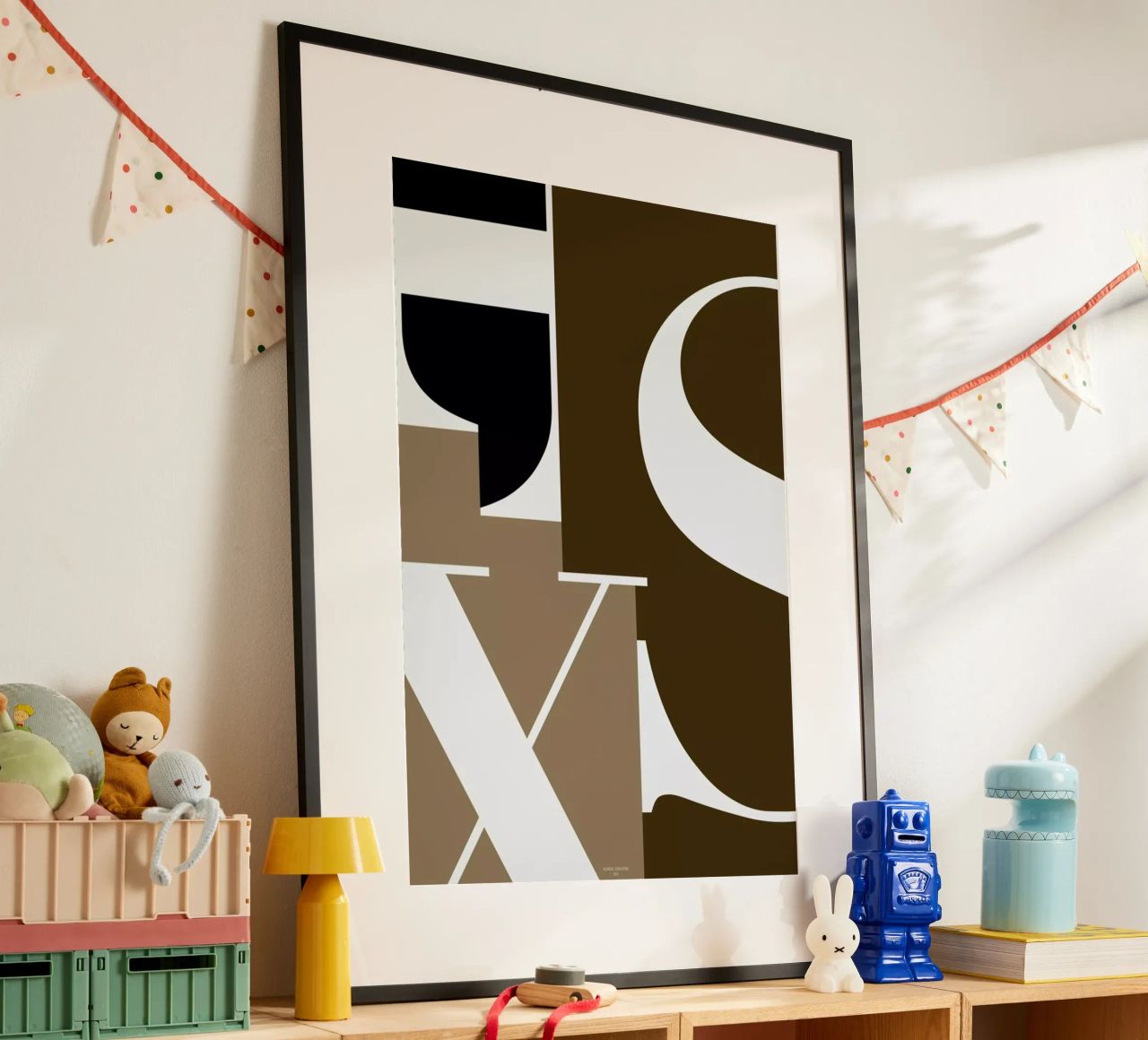 Letters in Love Poster von Nordic Creators