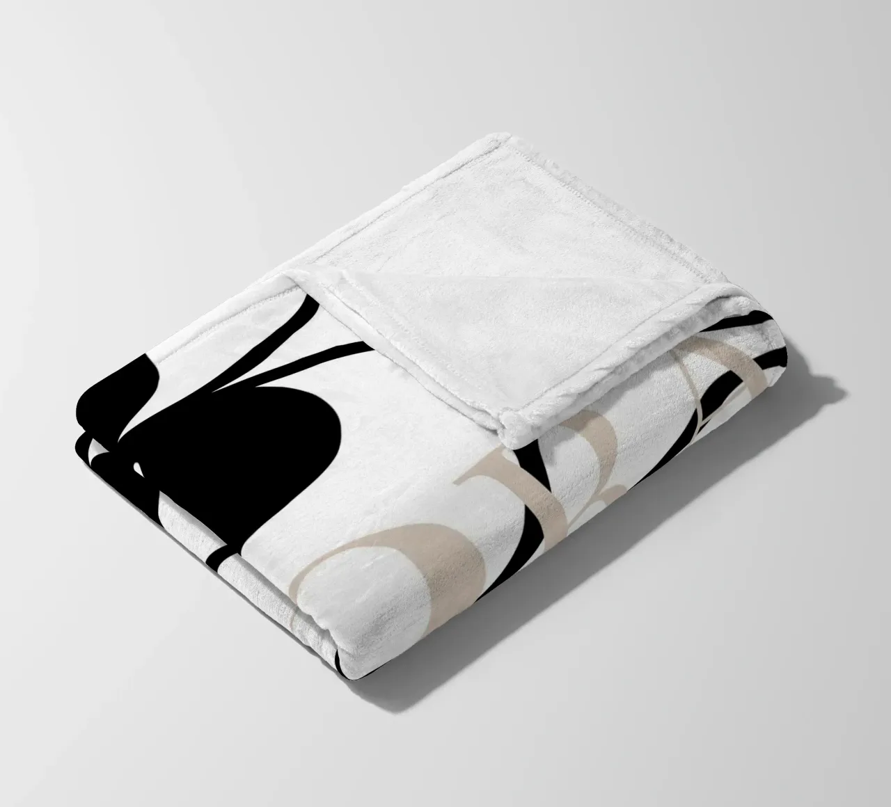 Delicate Line No 7 coperta in pile da treechild