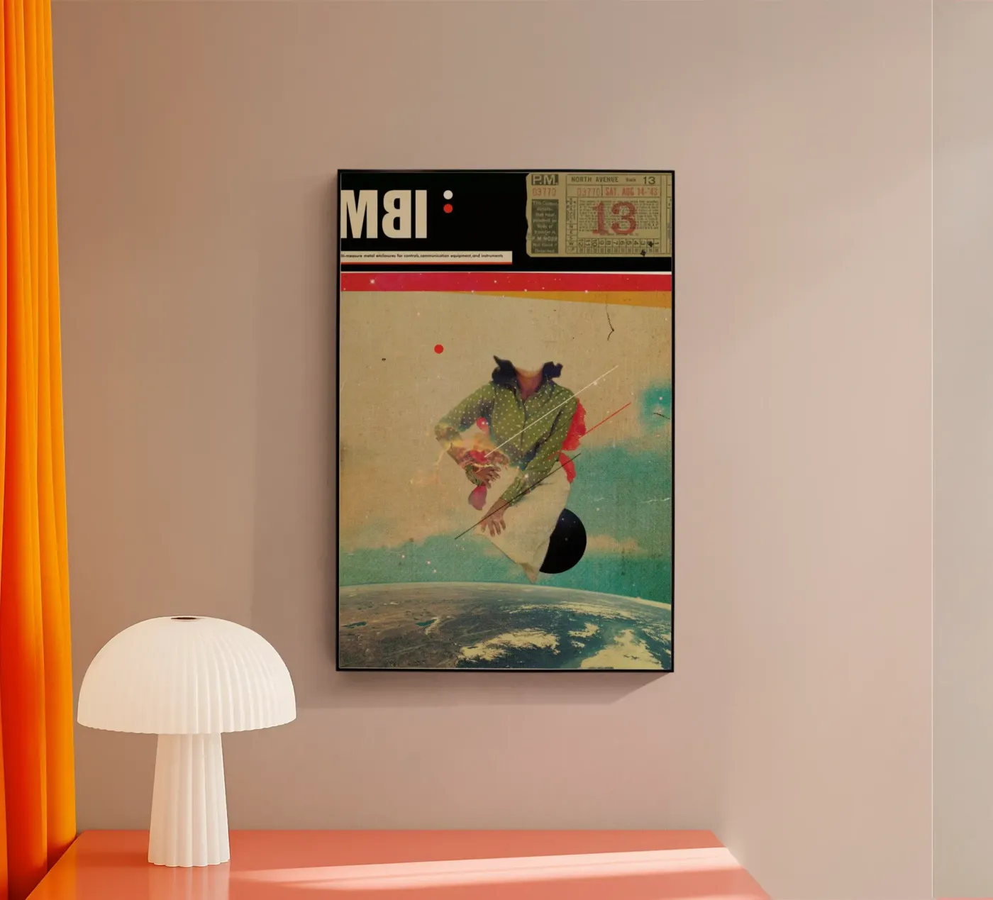 MBI13 acryl van Frank Moth