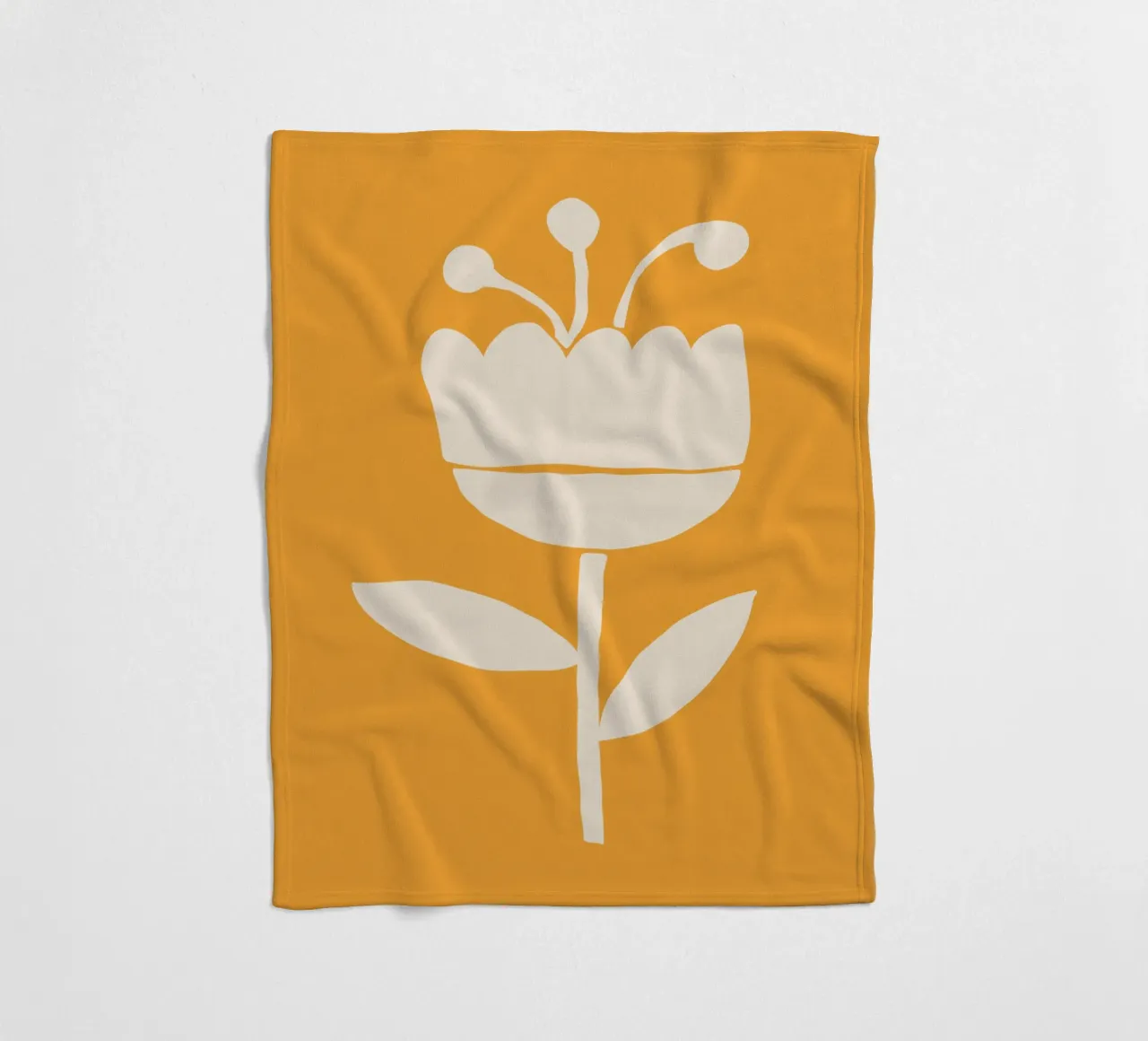 Delicate Line No 9 coperta in pile da treechild