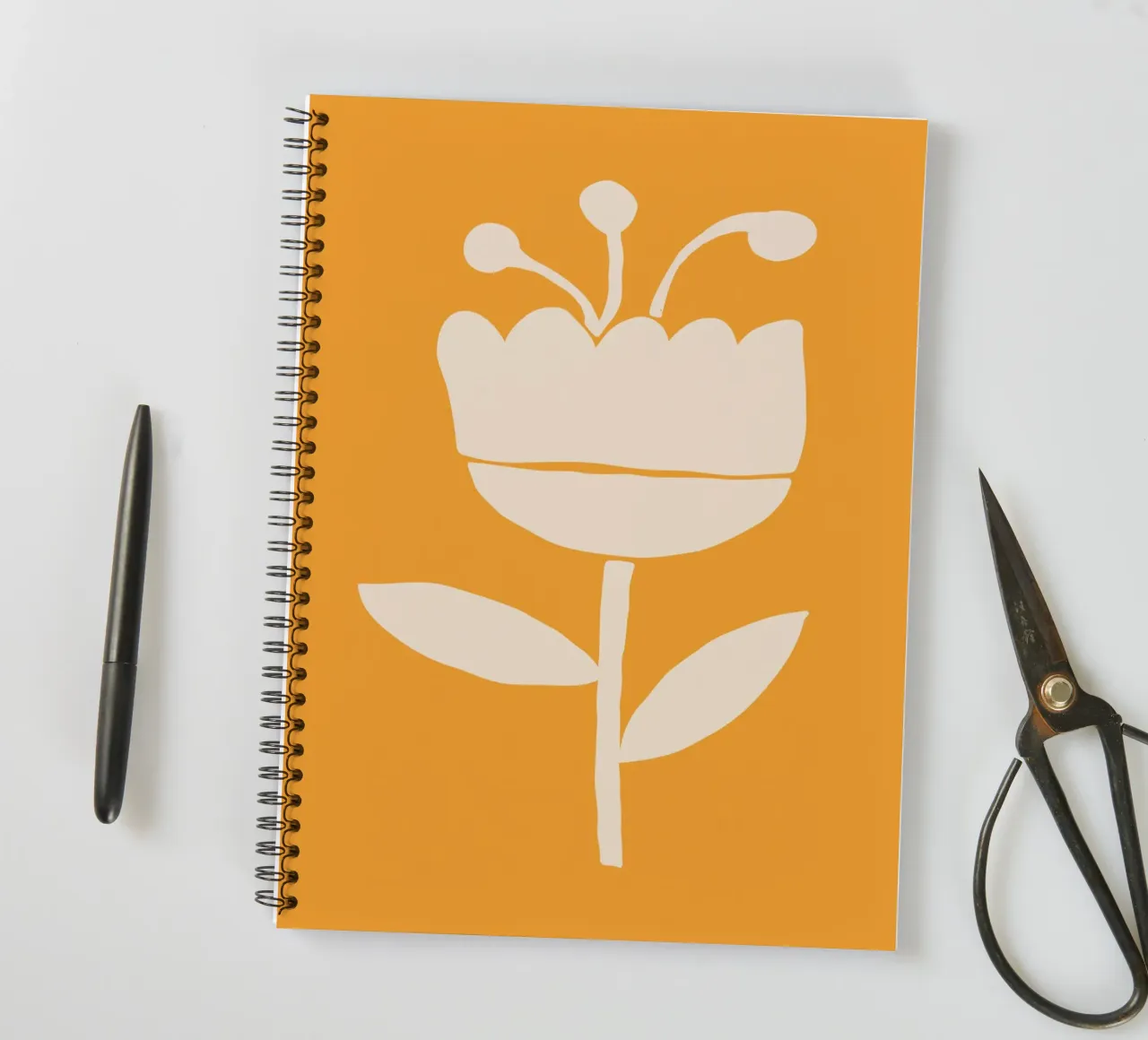 Delicate Line No 9 spiral notebook by treechild