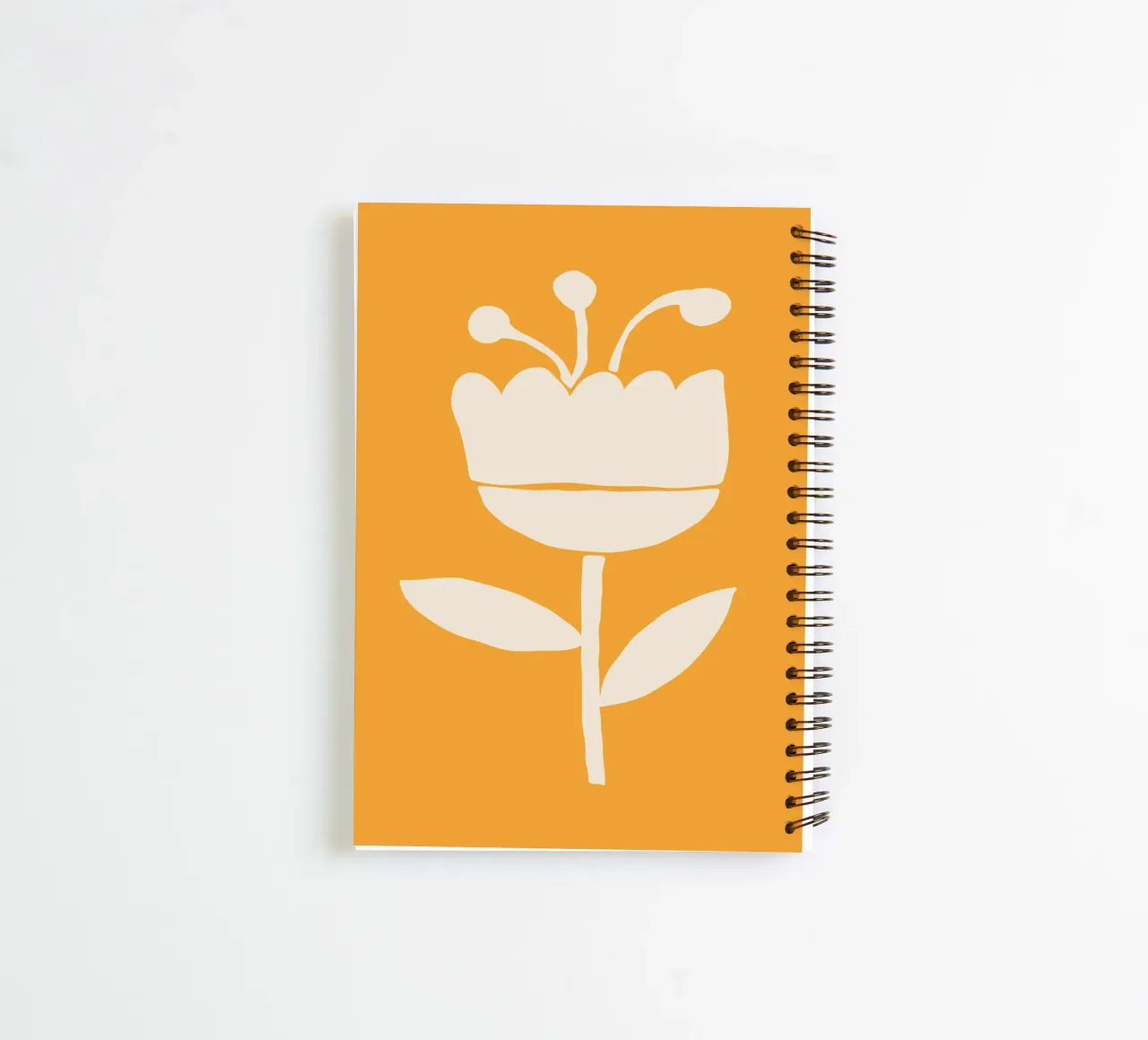 Delicate Line No 9 spiral notebook by treechild