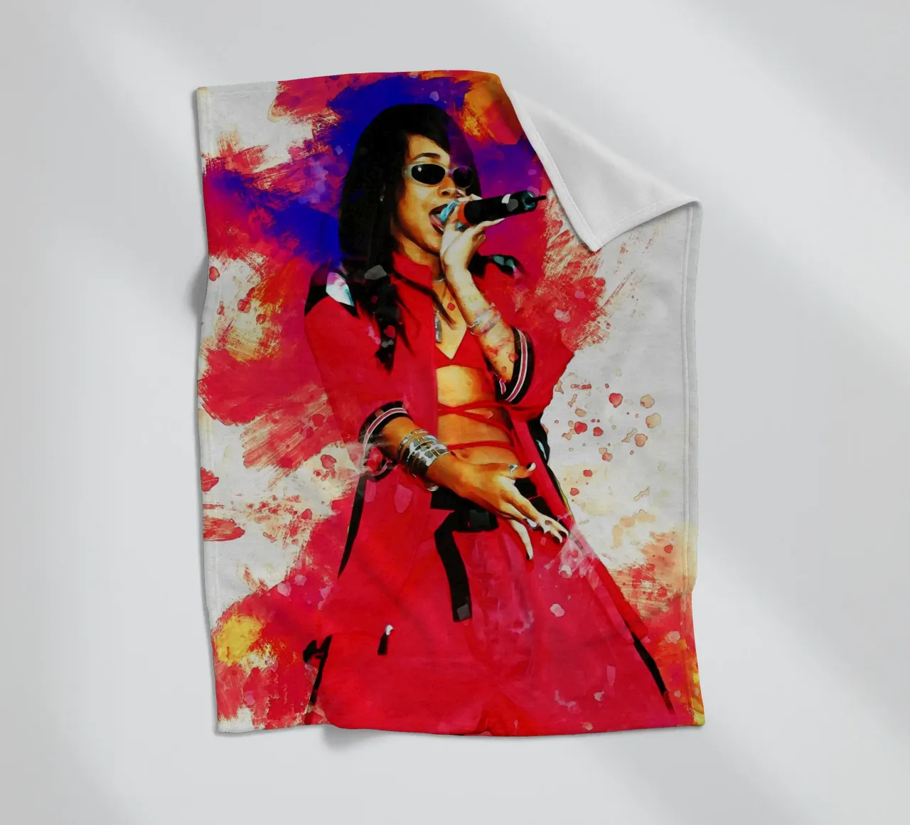 Sbaffo di Aaliyah coperta in pile da Gunawan Rb
