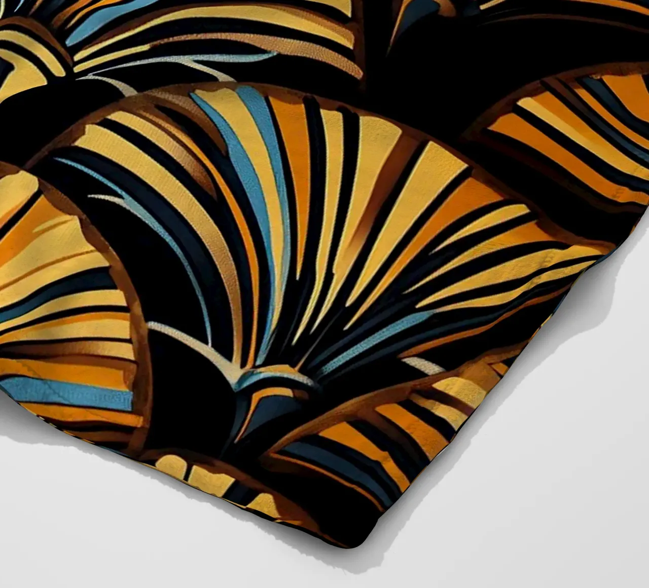 Art Deco fleece blanket by Golden Era