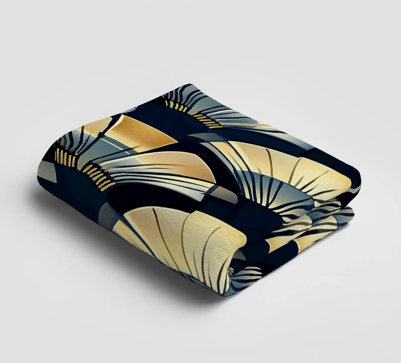 Art déco asciugamano da bagno da Golden Era
