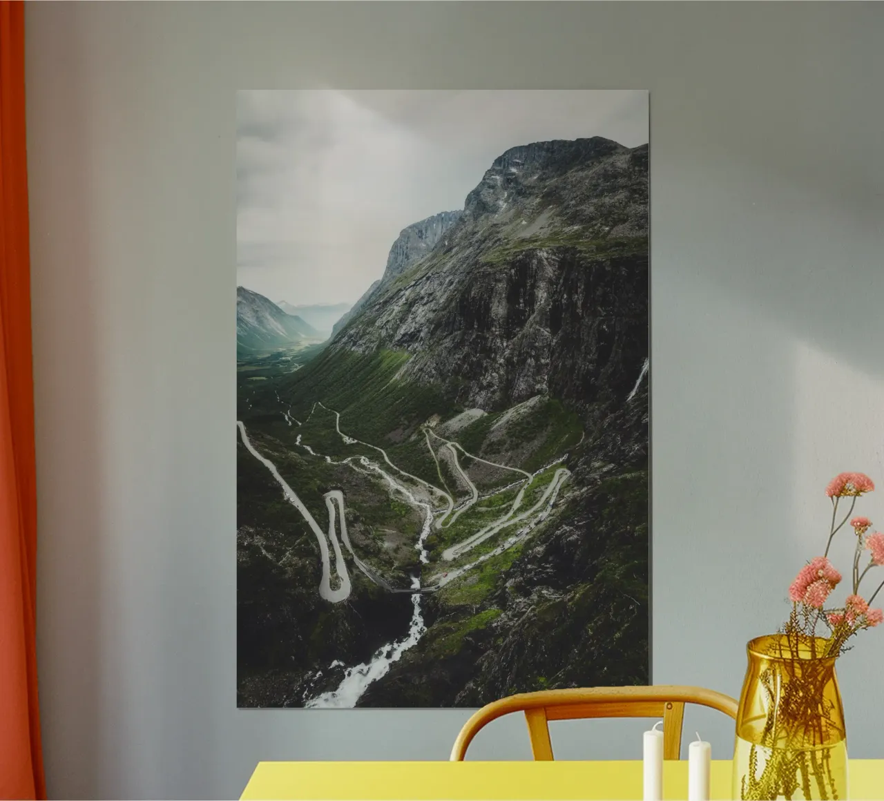 Valle di Trollstigen carta hahnemühle da thetraveller