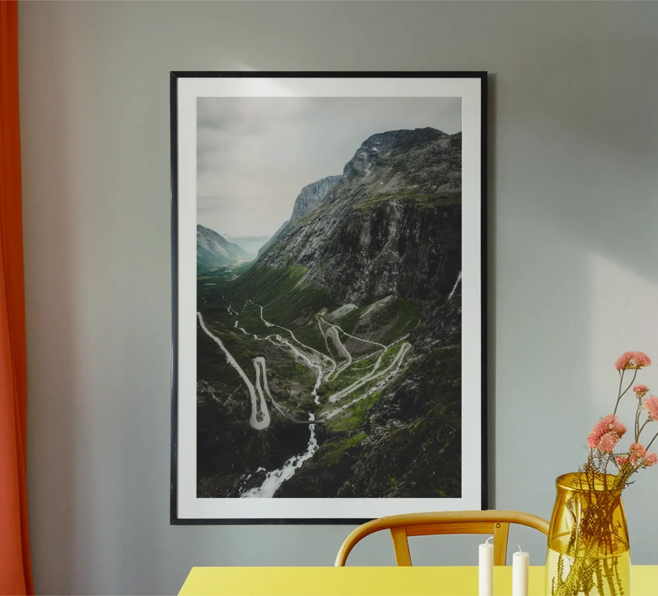 Valle di Trollstigen carta hahnemühle da thetraveller