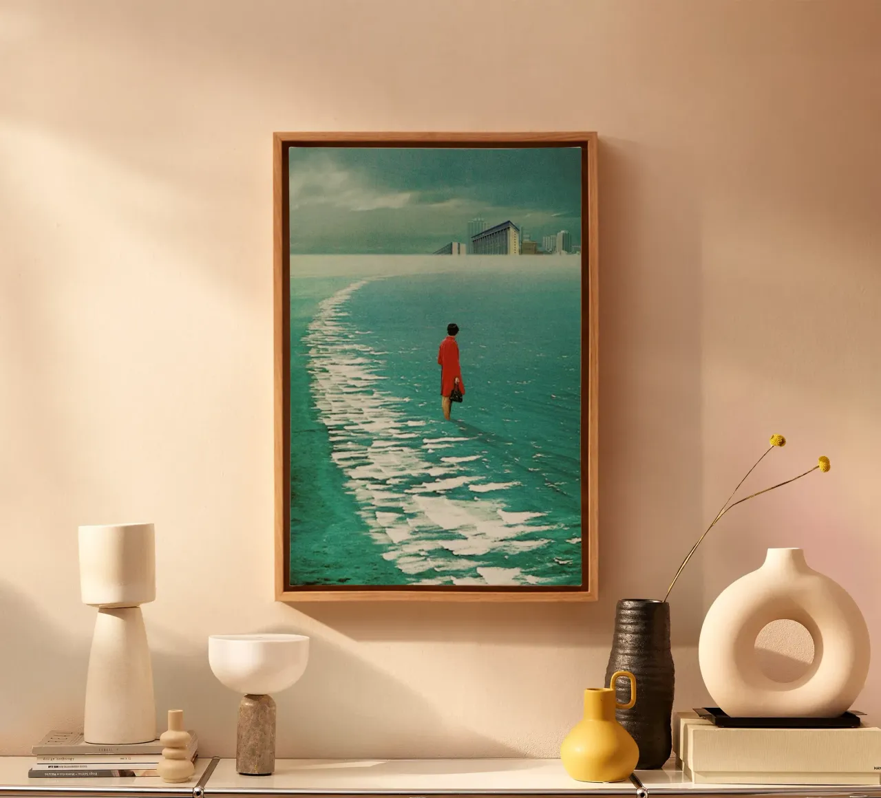 Waiting for the Cities to Fade Out canvas van Frank Moth