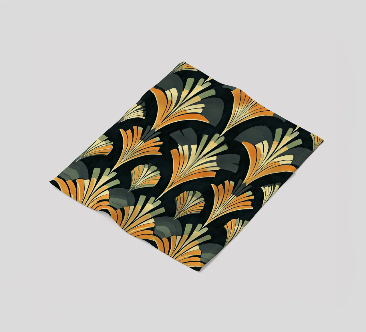 Art Deco coperta in pile da Golden Era