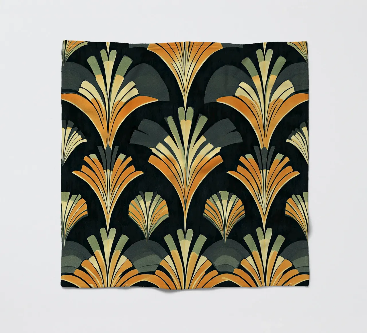 Art Deco coperta in pile da Golden Era