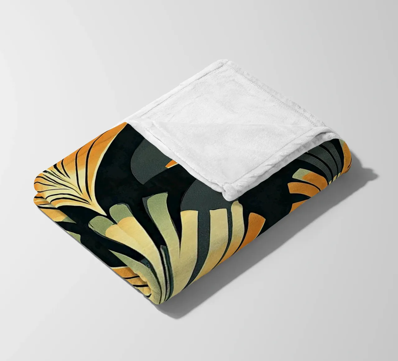 Art Deco coperta in pile da Golden Era