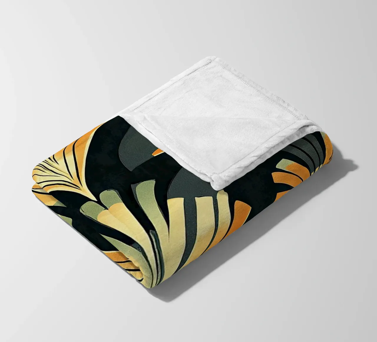 Art Deco coperta in pile da Golden Era