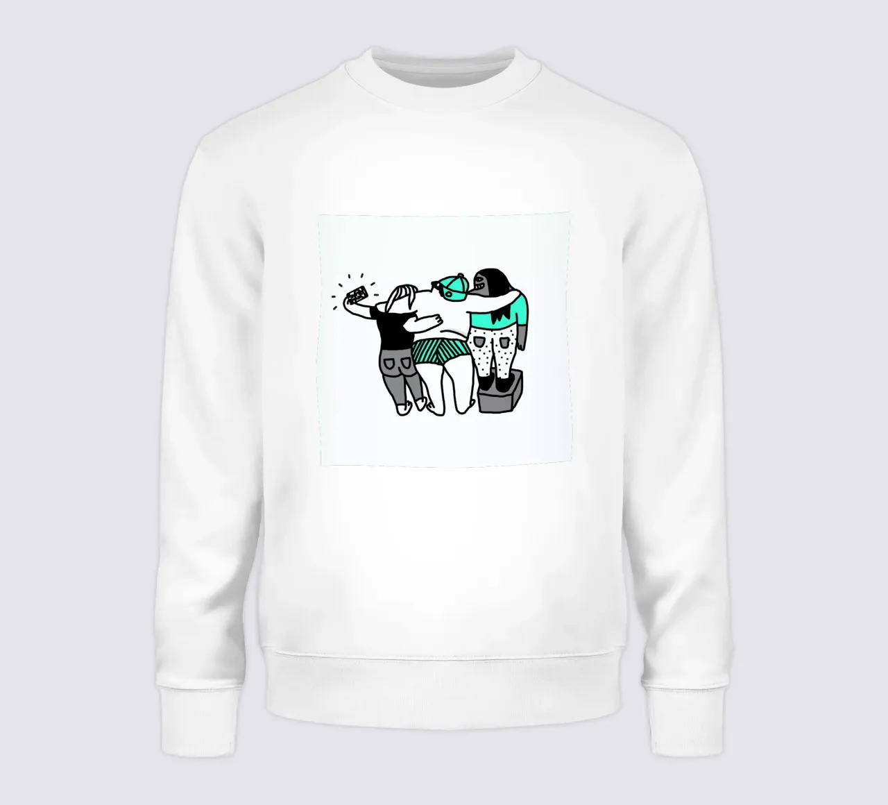 Selfie sudadera de Herzette