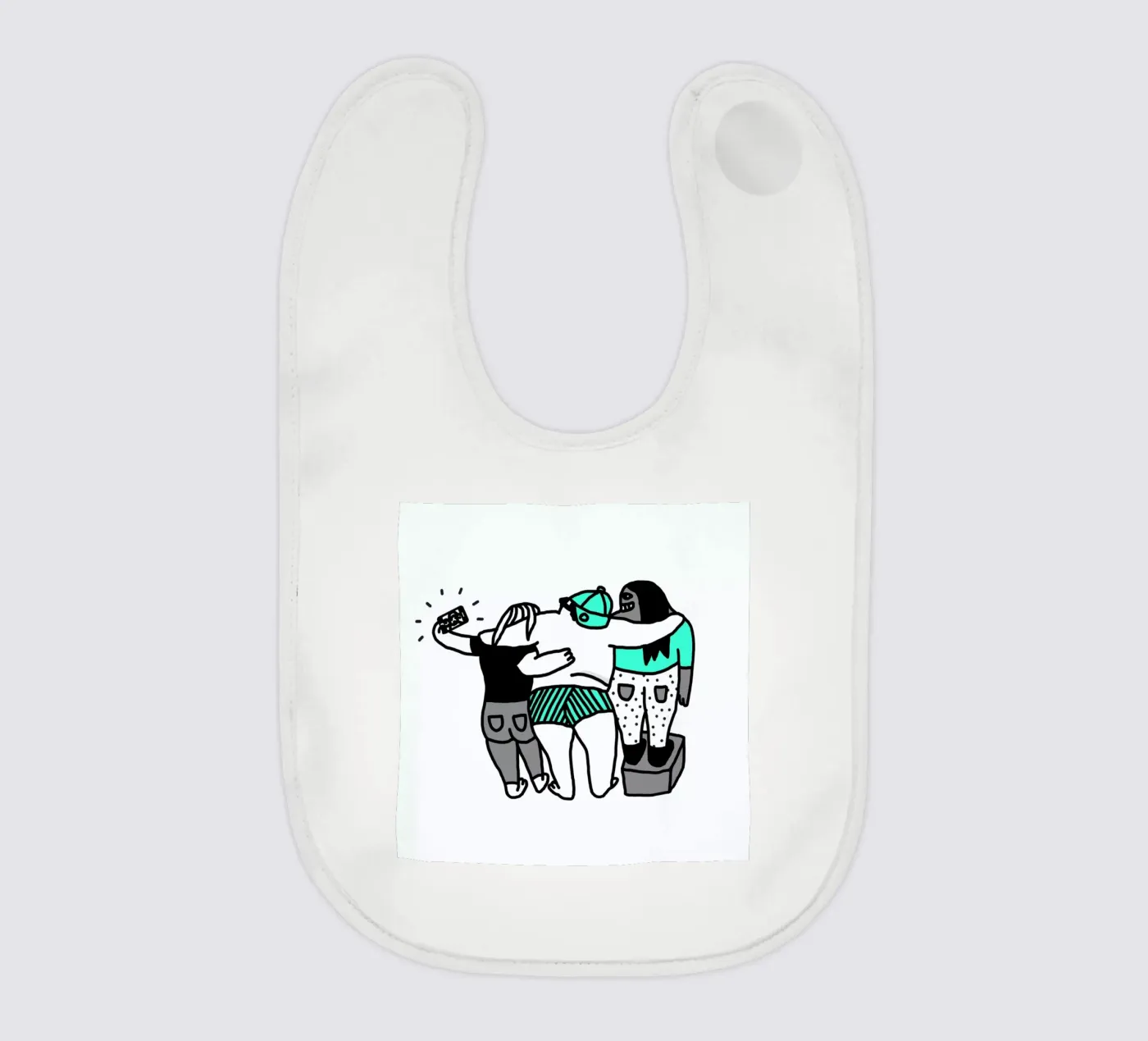 Selfie Babylätzchen von Herzette