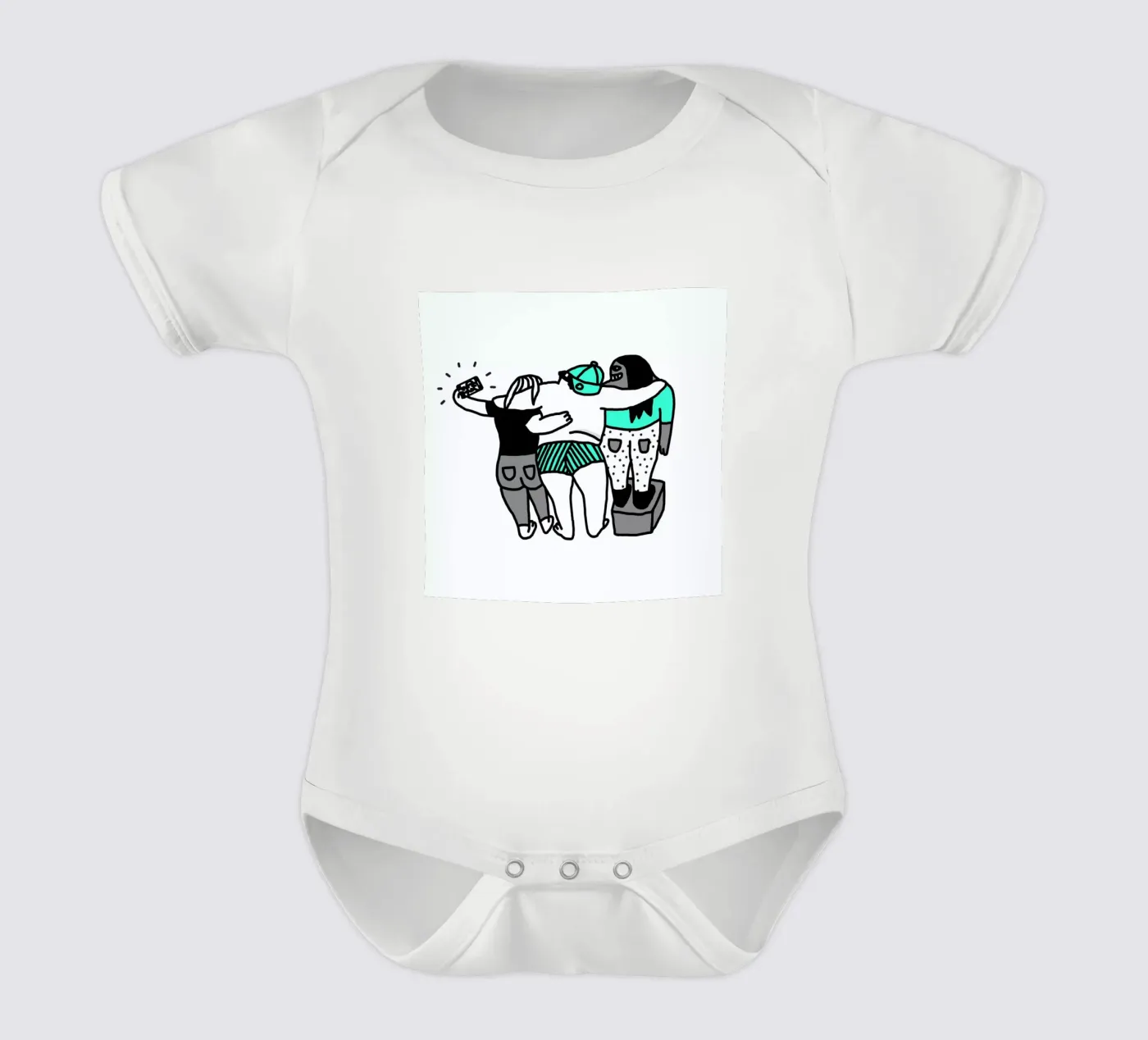 Selfie body bébé de Herzette