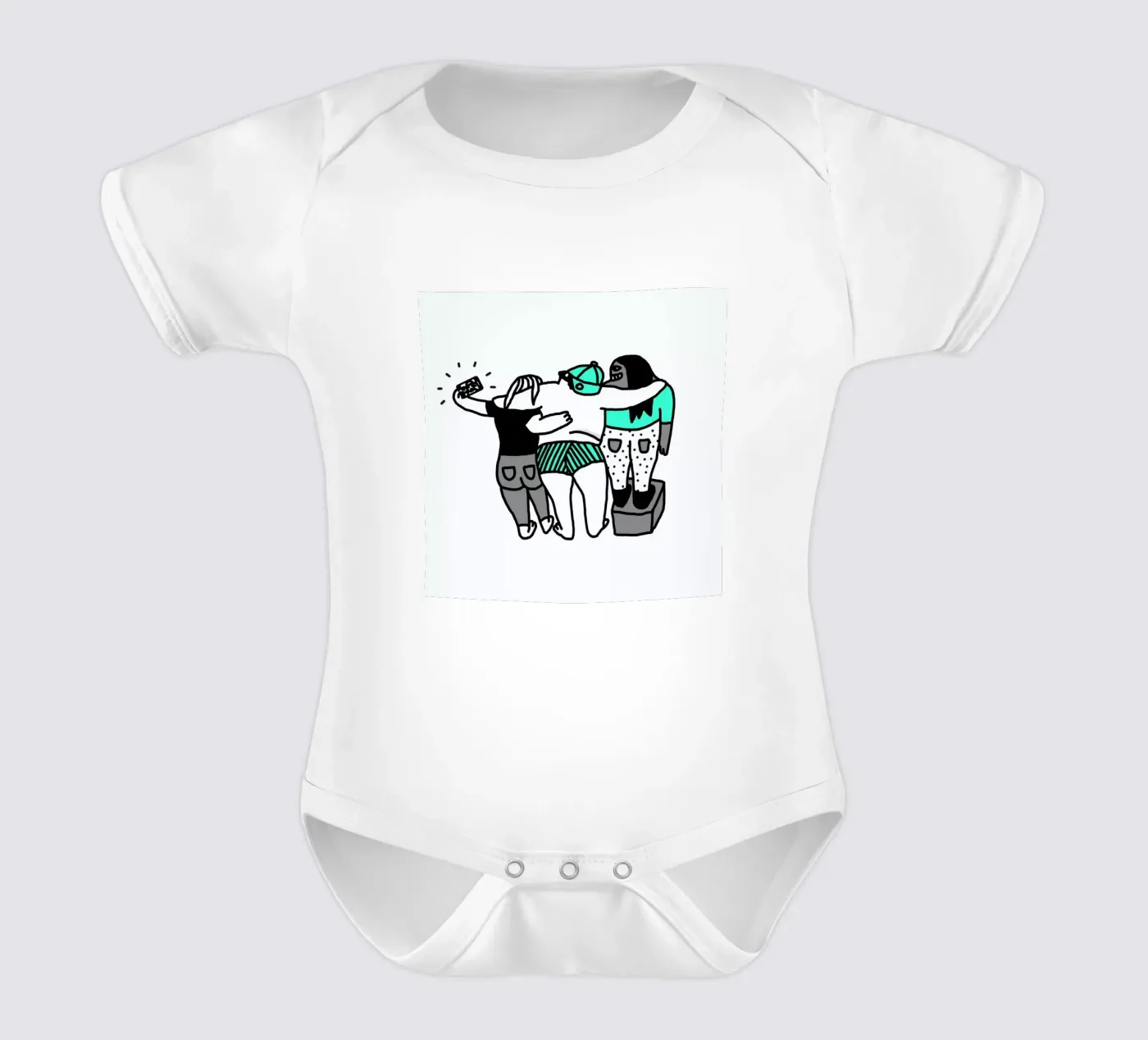 Selfie body bébé de Herzette