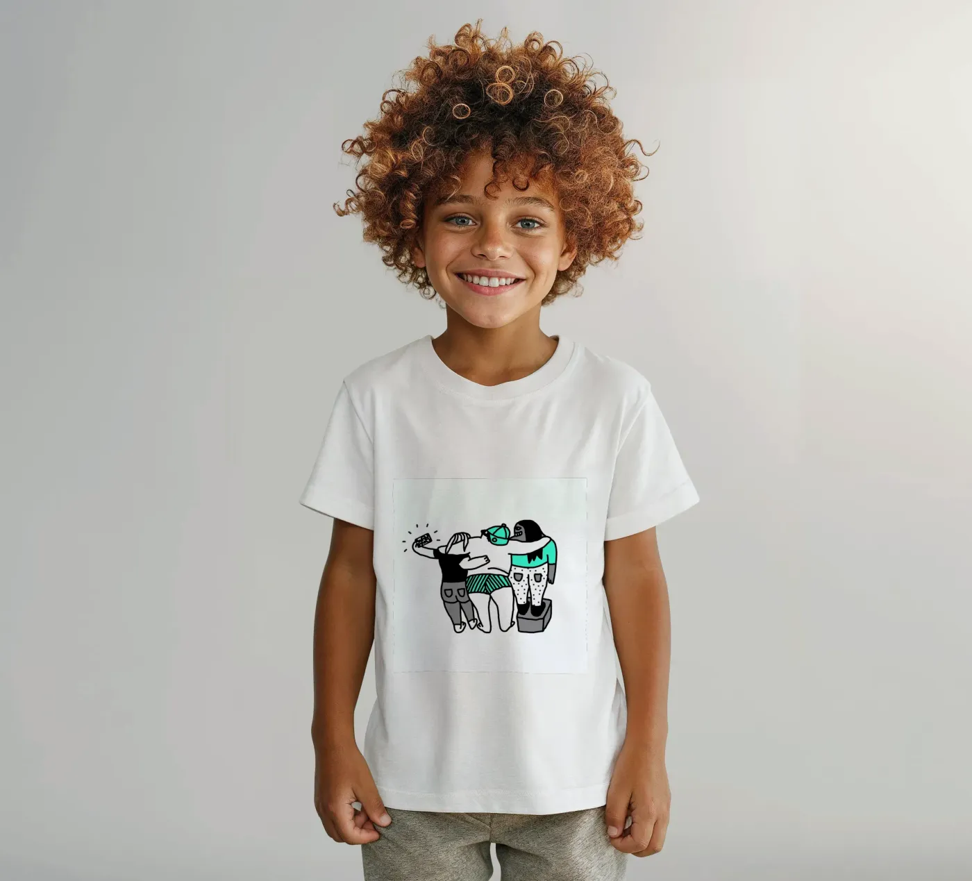 Selfie Kinder T-Shirt von Herzette