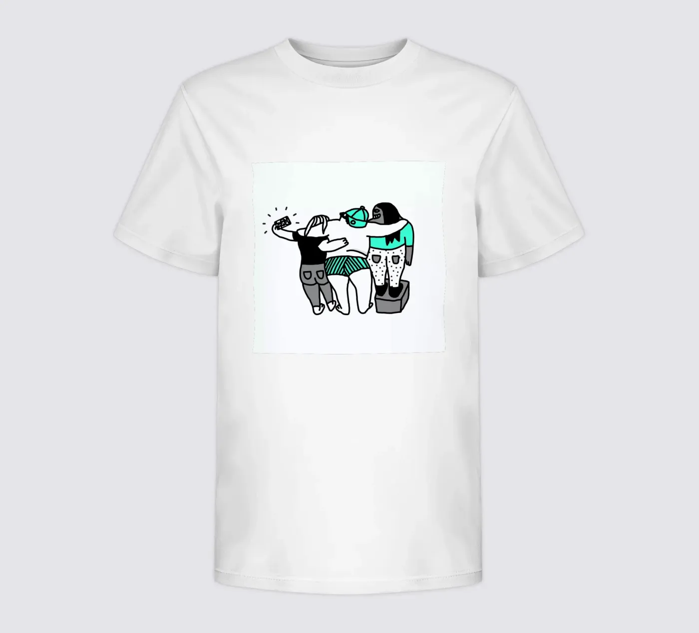 Selfie t-shirt bambini da Herzette