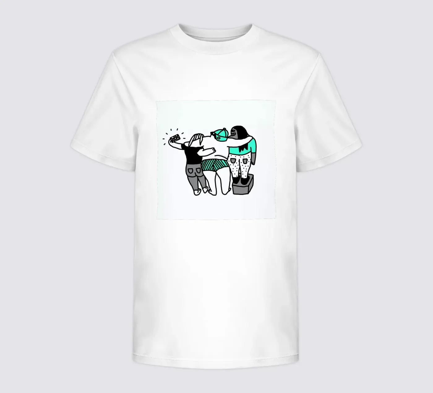 Selfie t-shirt bambini da Herzette