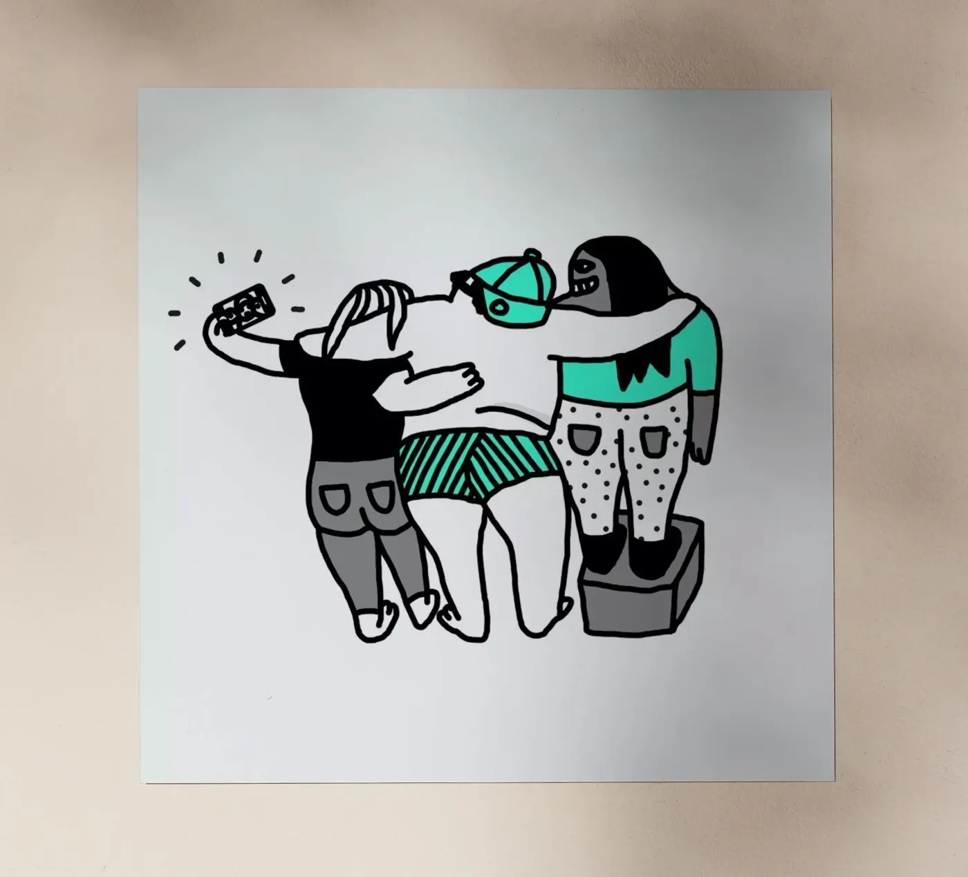 Selfie pellicola backlit da Herzette