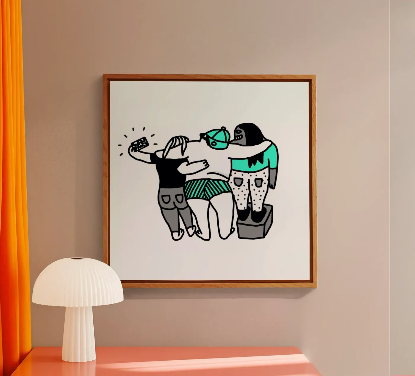 Selfie plexiglass da Herzette