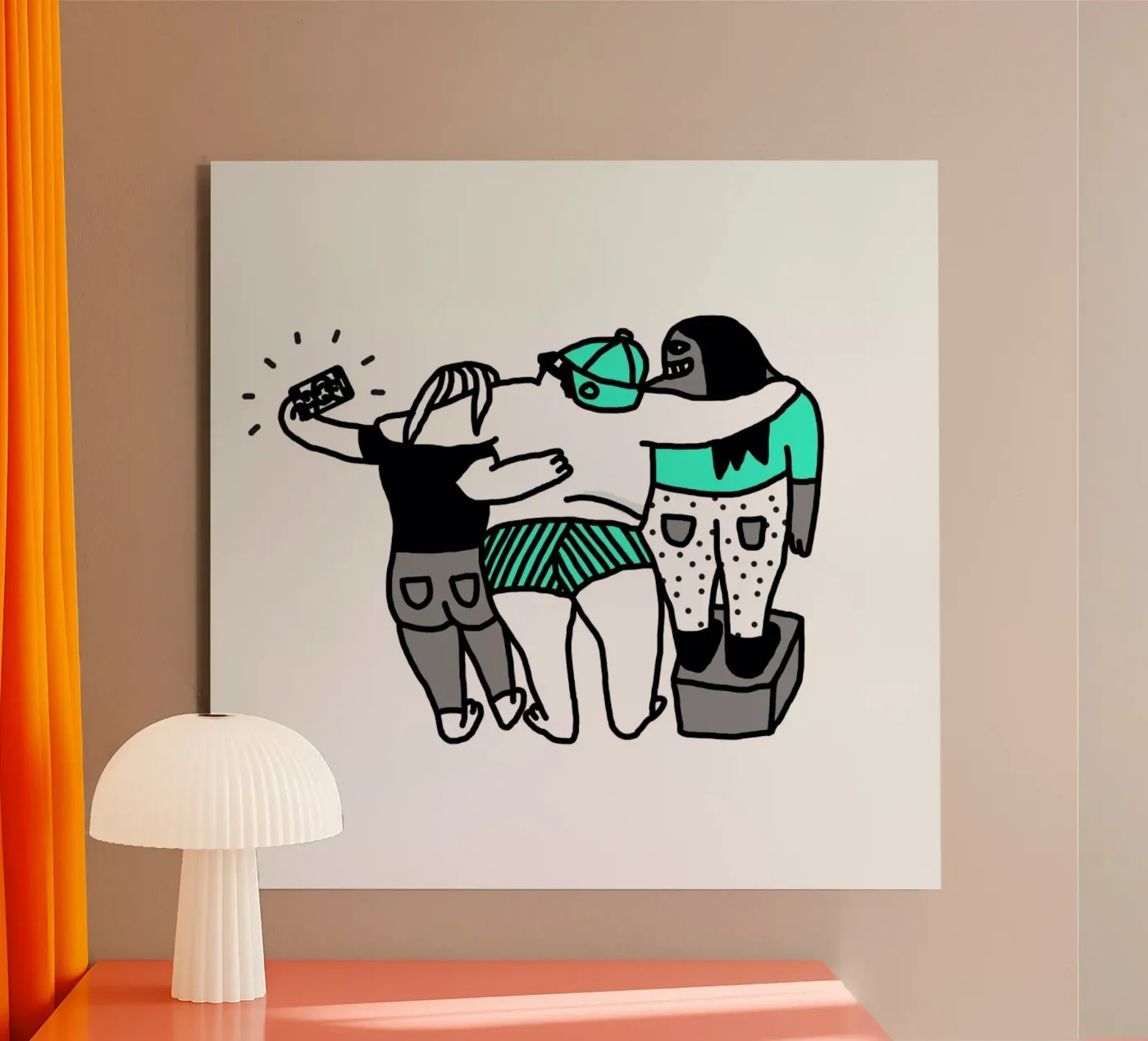 Selfie forex plate by Herzette