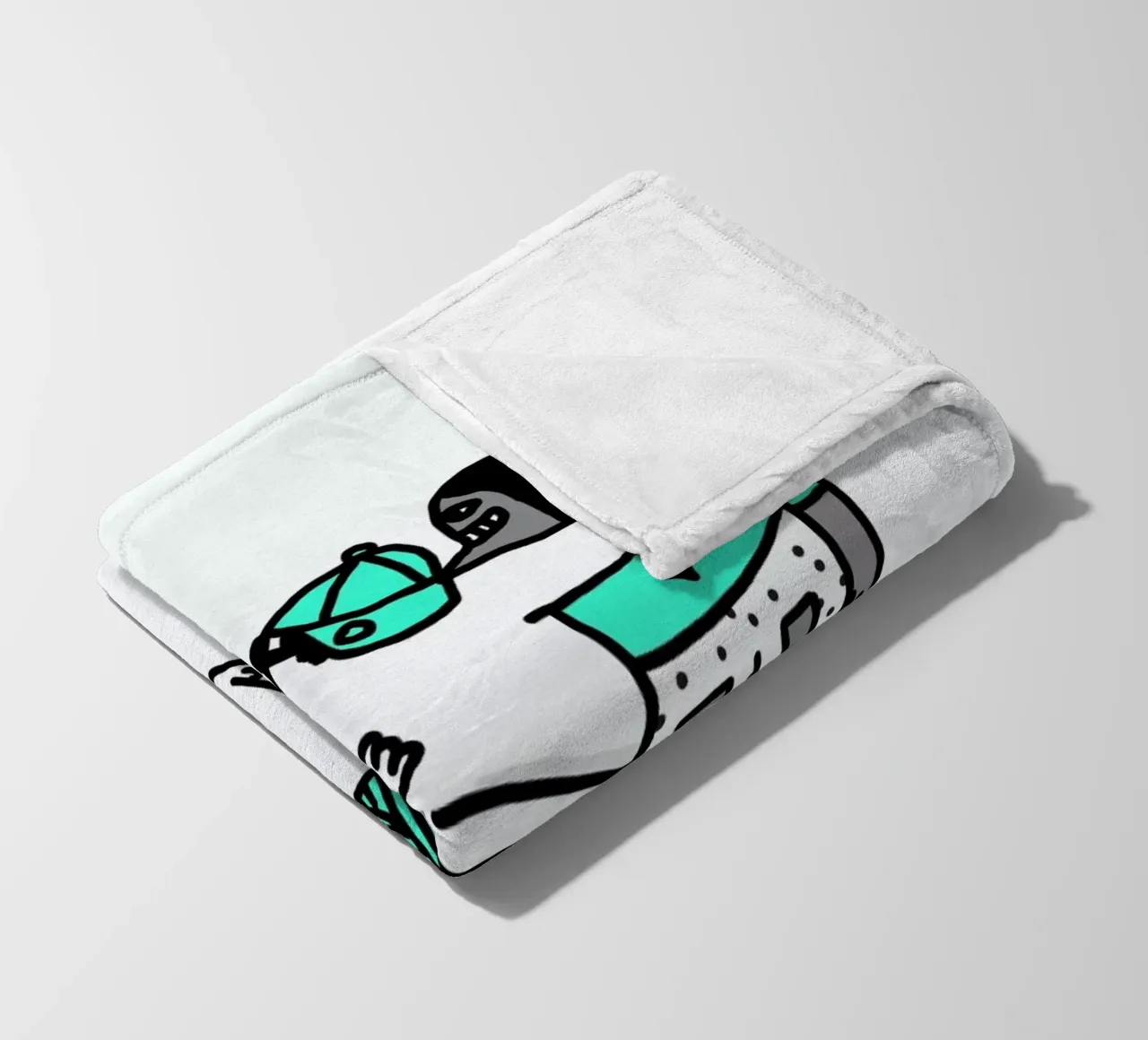 Selfie Fleecedecke von Herzette