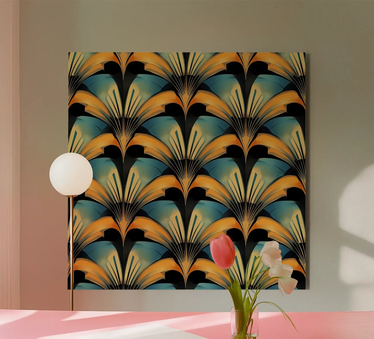 Art Deco alluminio dibond da Golden Era