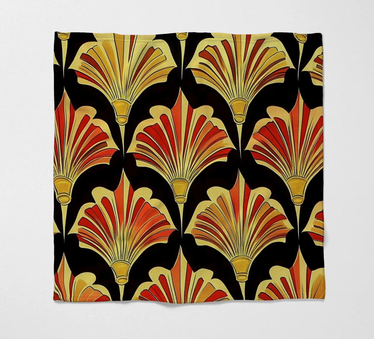 Art Deco coperta in pile da Golden Era