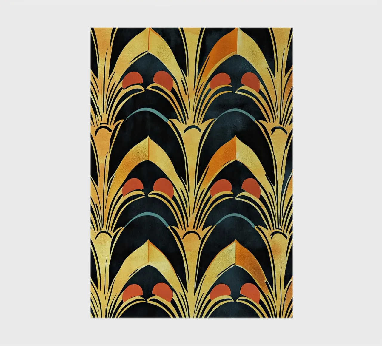 Art déco notebook by Golden Era