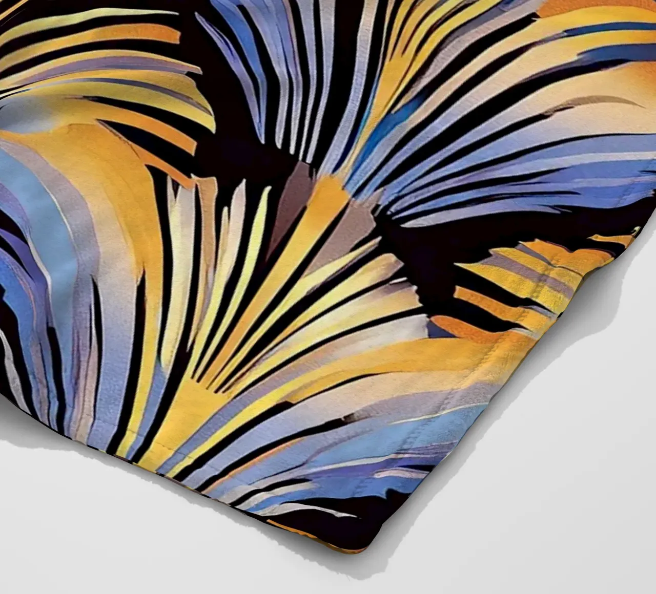 Art déco coperta in pile da Golden Era