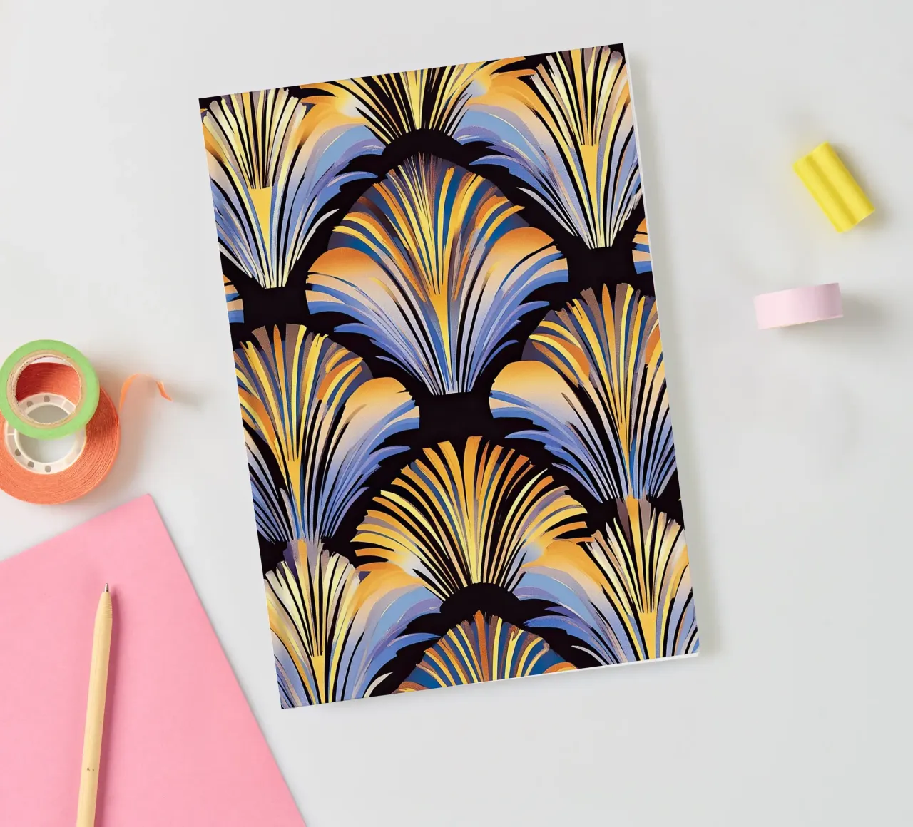 Art déco notebook by Golden Era