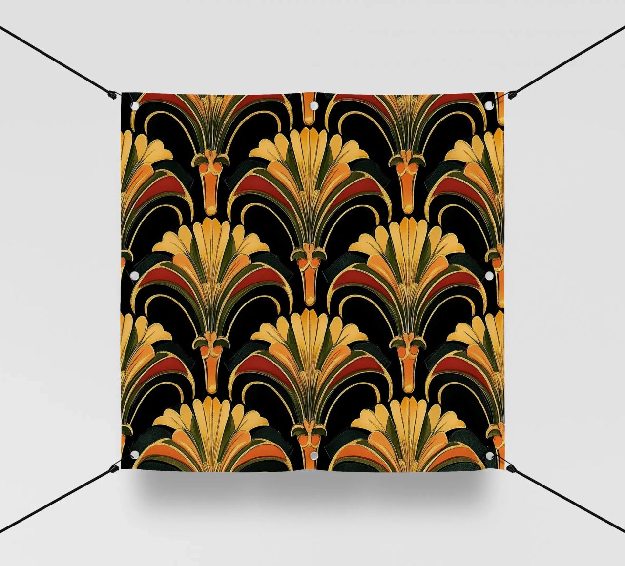 Art déco - Opulente Dynamik telo in pvc da Golden Era
