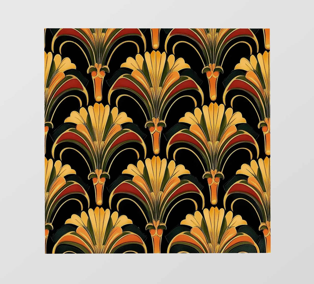 Art déco - Opulente Dynamik telo in pvc da Golden Era