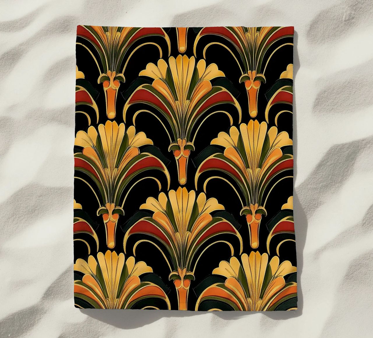 Art déco - Opulente Dynamik telo mare da Golden Era