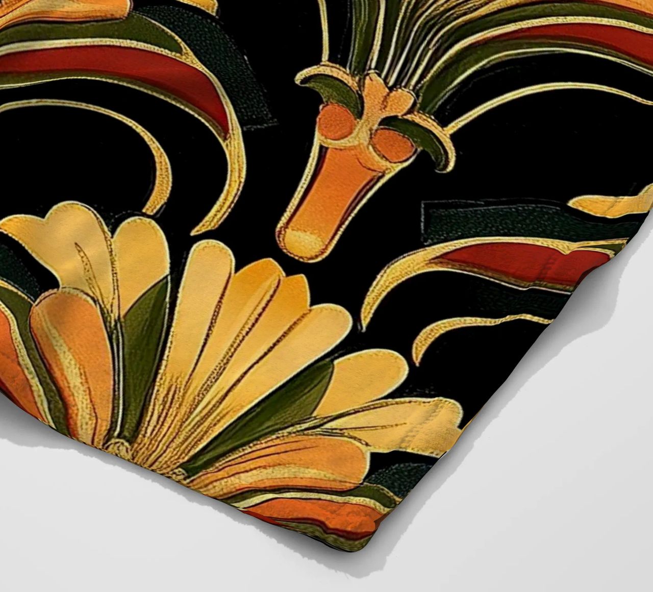 Art déco - Opulente Dynamik coperta in pile da Golden Era