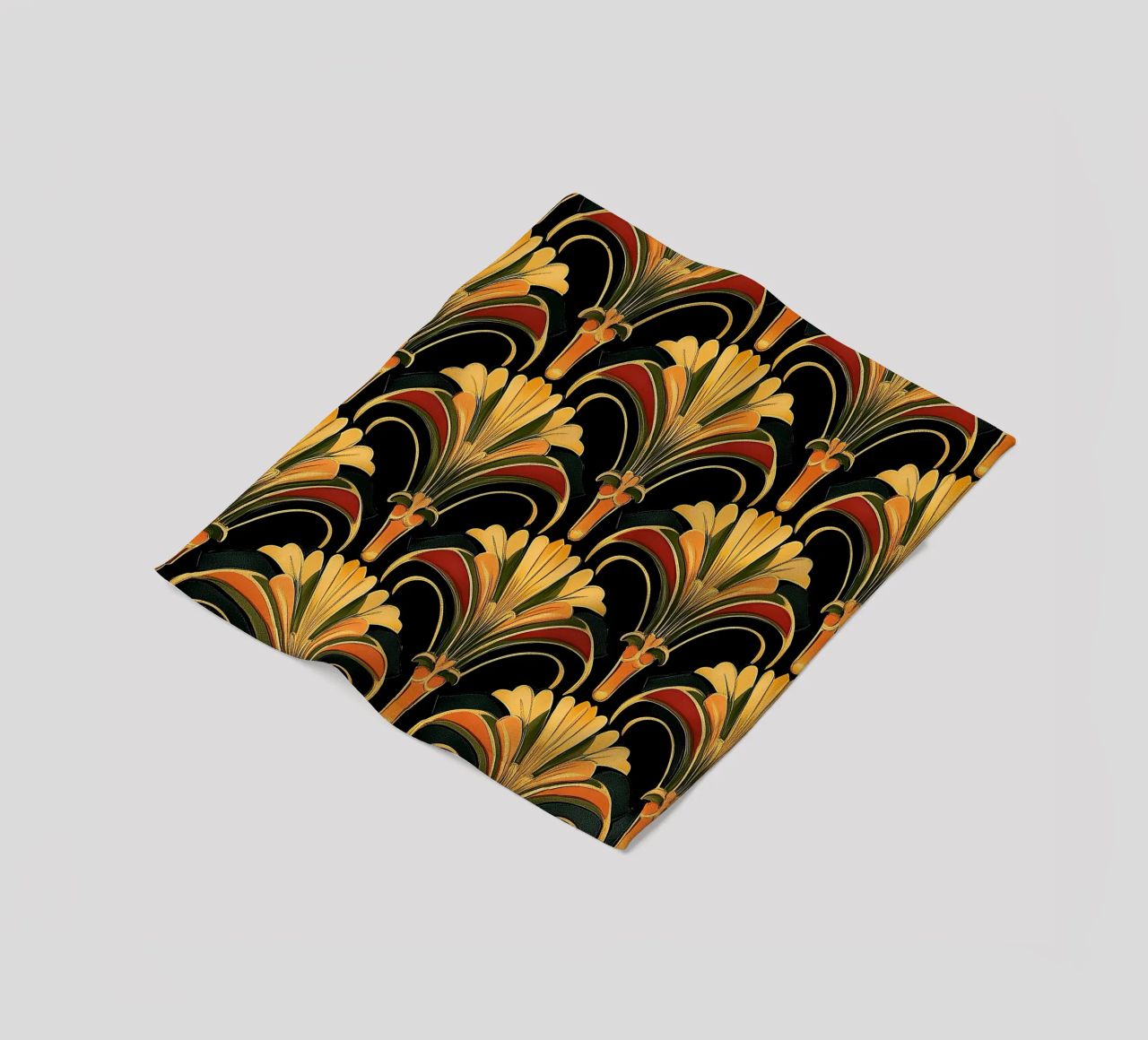 Art déco - Opulente Dynamik coperta in pile da Golden Era