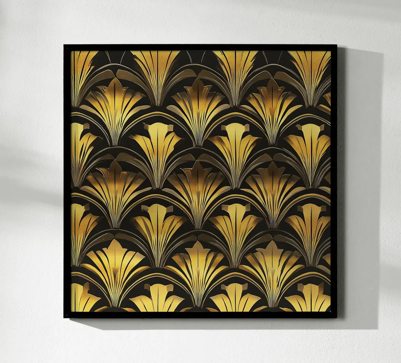 Art Deco - Goldene Strukturen hahnemühle by Golden Era