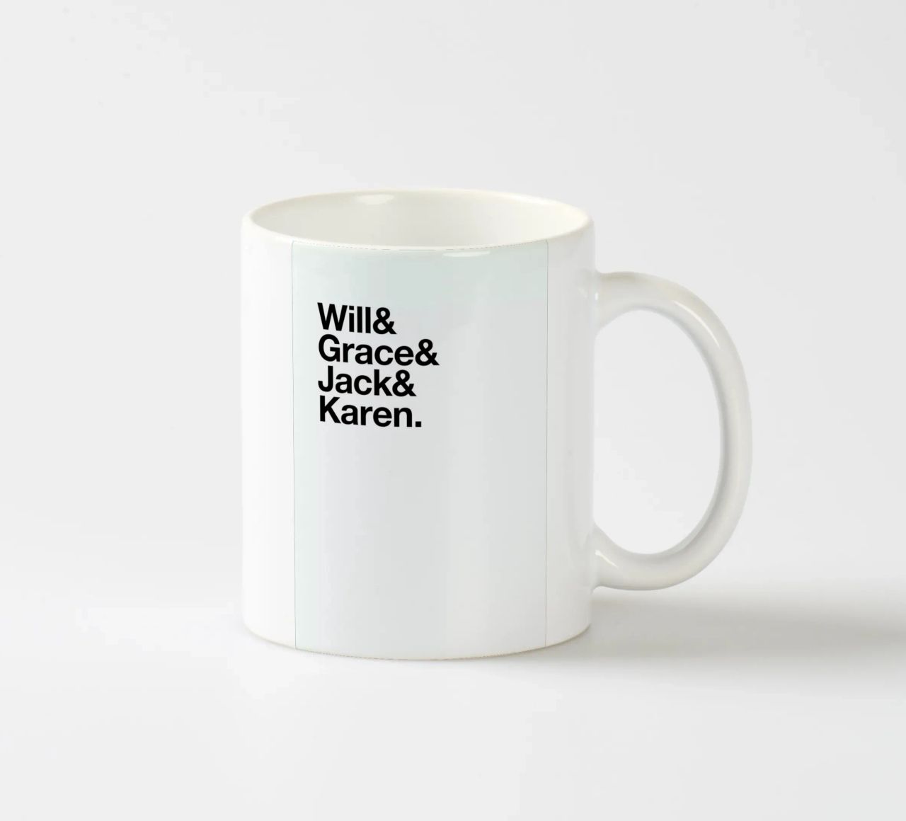 West Side Heroes tazza in ceramica da Studio One