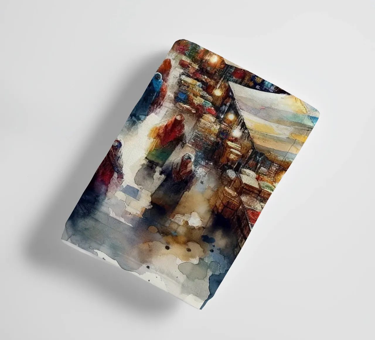 La sinfonia di colori di Bazaar asciugamano da bagno da Chromatic Fusion Studio