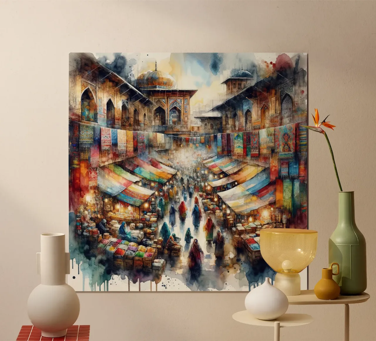 La sinfonia di colori di Bazaar carta hahnemühle da Chromatic Fusion Studio