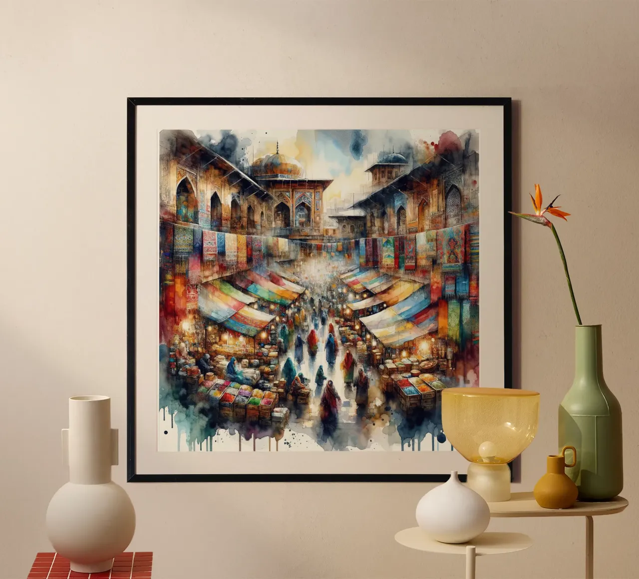 La sinfonia di colori di Bazaar carta hahnemühle da Chromatic Fusion Studio
