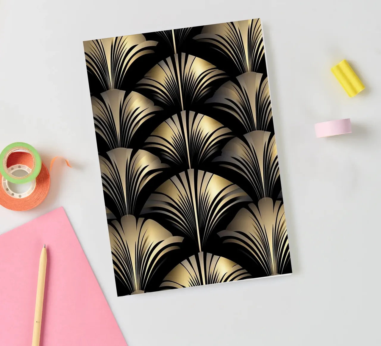 Art déco notebook by Golden Era