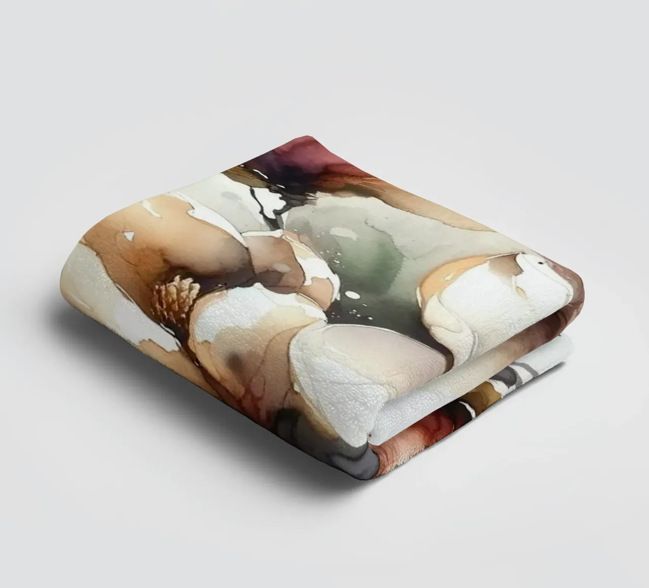 Blooming Elegantly towel by Chromatic Fusion Studio