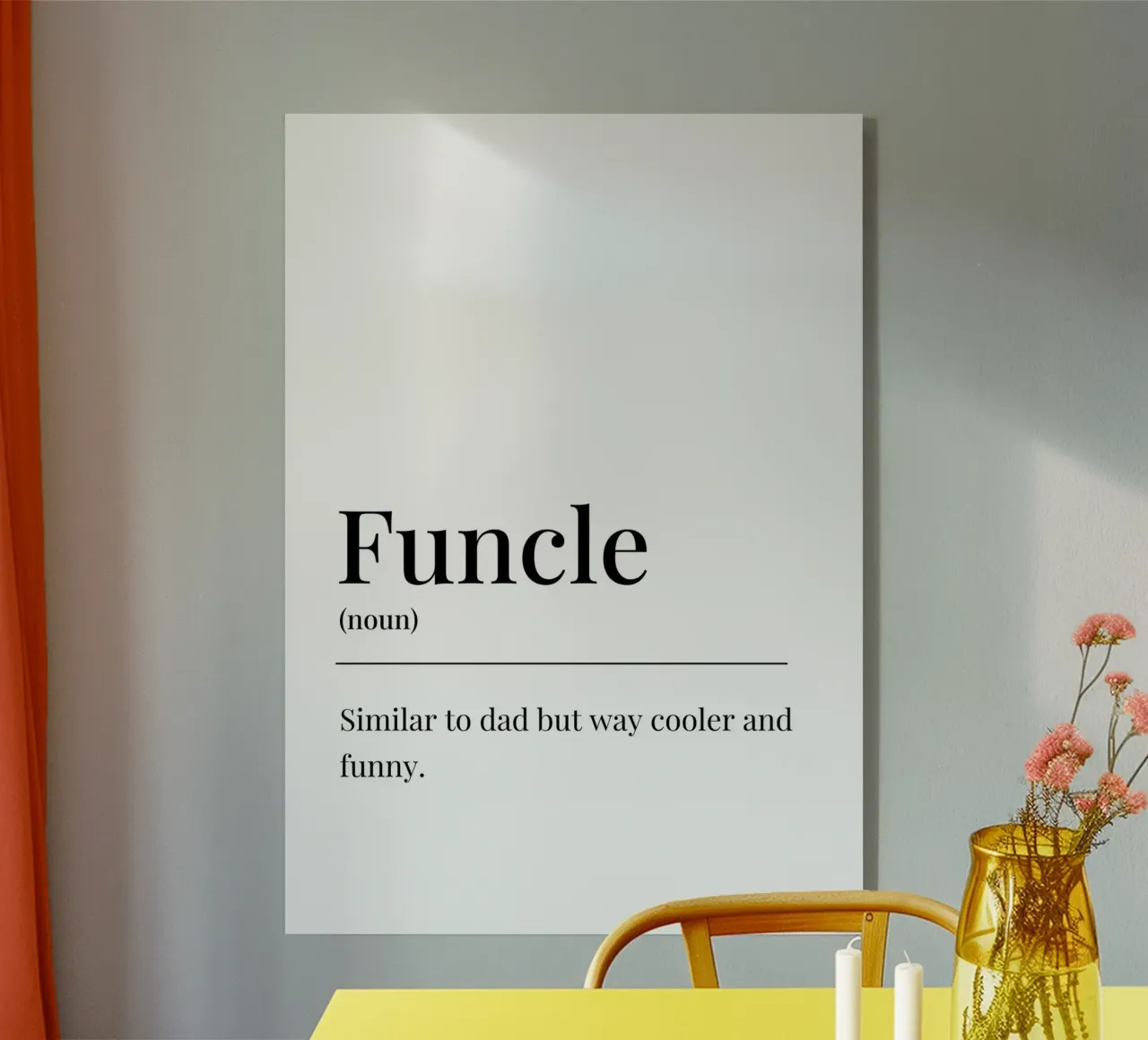 Funcle definition plexiglass da Paigaam Studio