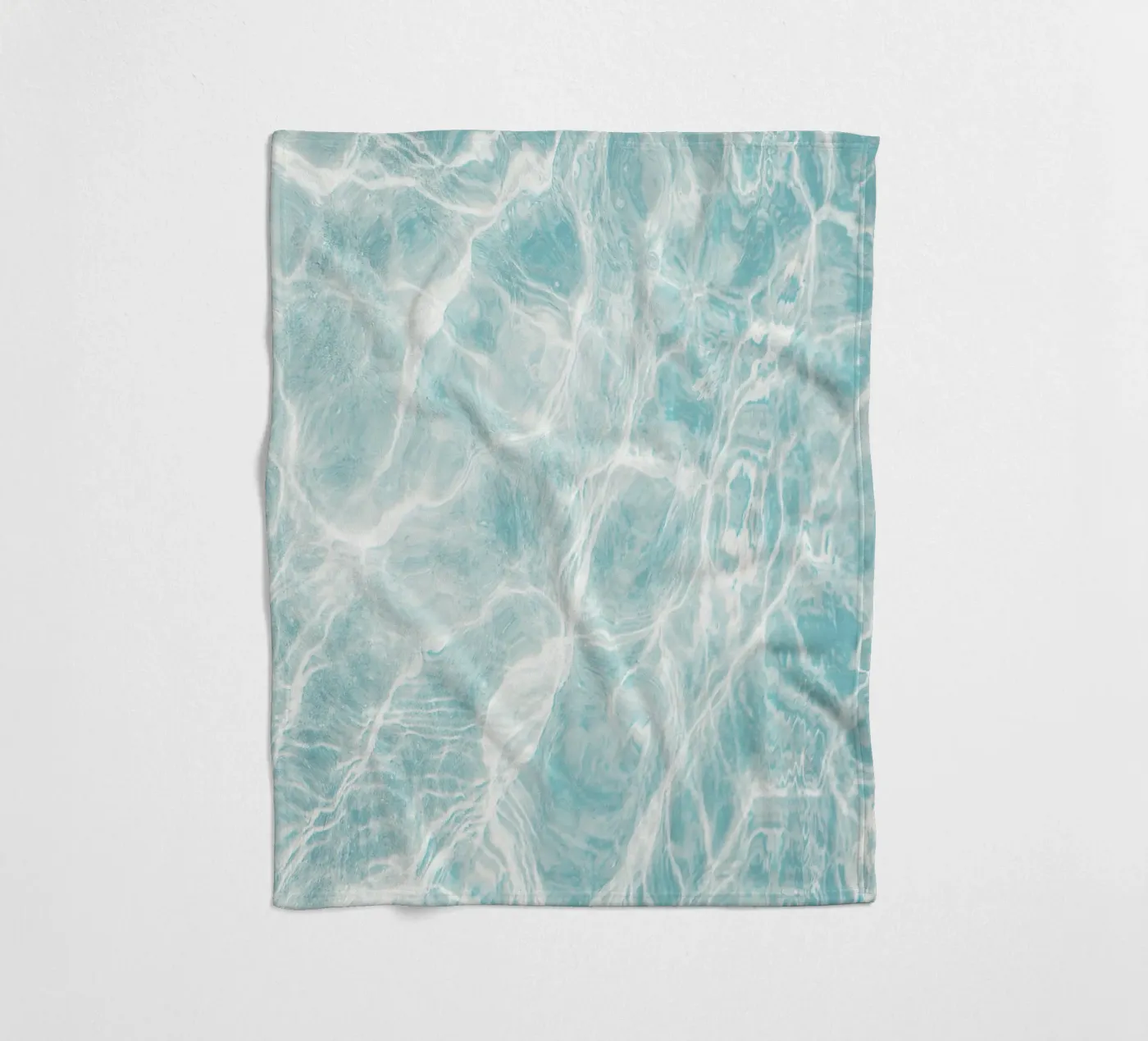 Wasser-Muster Fleecedecke von Dagmar Pels